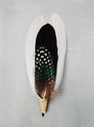 Smudge feather, Handmade