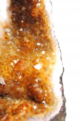 Citrine, Burned Geode