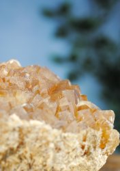 Calcite, Honey Cluster XL