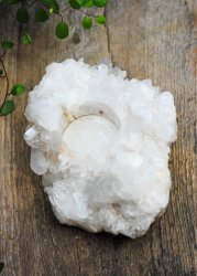 Bergkristall, Ljuslykta Kluster