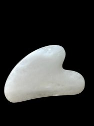 Jade, Vit Gua Sha Sten