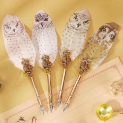 Writing Set, with Feather pen