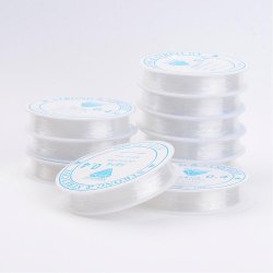 Elastisk tråd, Rund Rulle 0,4mm