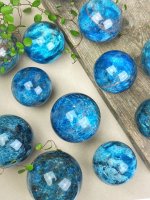 Apatite, Blue Spheres