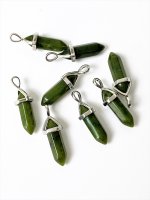 Jade, Nefrite Pendant Bullet