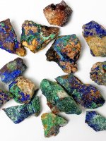 Azurite/Malachite, Raw Pieces