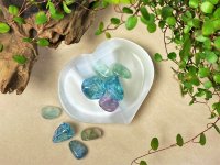 Selenit, White Bowl Heart