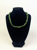 Jade, Nefrit Halsband Chips Kort