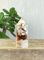 Agate, Green Flower Point