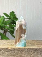 Agate, Green Flower Point
