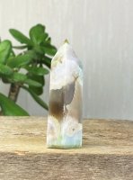 Agate, Green Flower Point