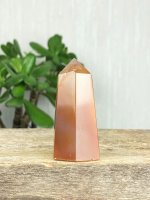 Agate, Red lace Point with Druzy