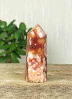 Agate, Red Flower Point