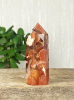 Agate, Red Flower Point