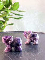Elephant, Stone Animal Polished