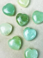 Jade, Heart Polished Holed