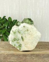 Diopside, Chrome on Matrix