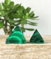 Malachite, Pyramids