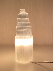 Selenit, Vit Lampa Stor