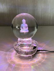 Display, Light Socket Round Glass