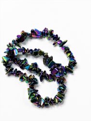 Hematite, Plated Bracelet Chips