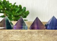 Fluorite, Rainbow Pyramids