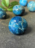 Apatite, Blue Polished