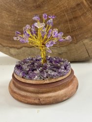 Ametist, Kristallträd med Glaskupa