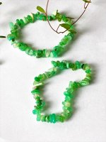 Chrysoprase, Bracelets Chips HQ
