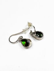 Ammolite, Earring Sterling silver