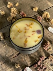 Ljus, Plåtburk Äpple/Kanel Doft