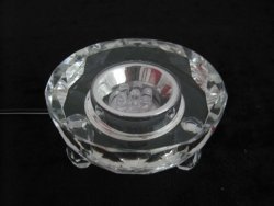 Display, Light Socket Round Glass