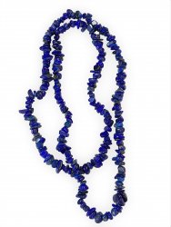 Lapis Lazuli, Necklace Chips Long