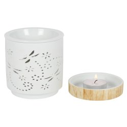 Oil Burner, White Dragonfly