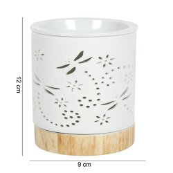 Oil Burner, White Dragonfly