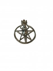 Pendant, with Goddess and Pentagram