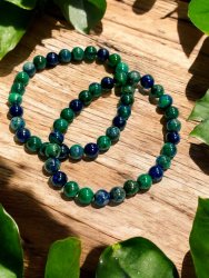Azurite/Malachite Bracelet Round