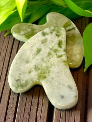 Jade, Green Gua Sha Stone