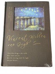 Note book, A5 Monet Van Gogh Black