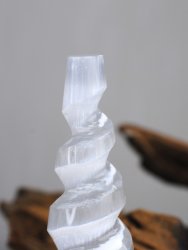 Selenit, White Unicorn horn 2nd sorting