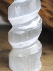 Selenit, White Unicorn horn 2nd sorting