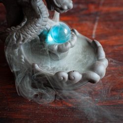 Incense Holder, Backflow Dragon