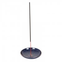 Incense holder, Round Blue