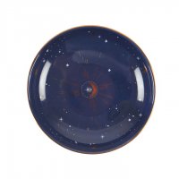 Incense holder, Round Blue