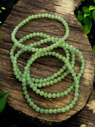 Aventurin, Grön Armband Rund