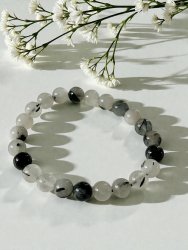 Turmalinkvarts, Armband Rund