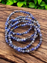 Sodalite, bracelet Round