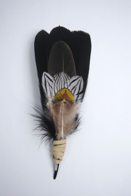Smudge feather, Handmade