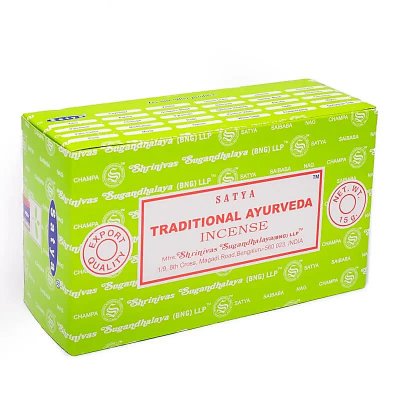 Rökelsepinnar, Satya Traditional Ayurveda Box