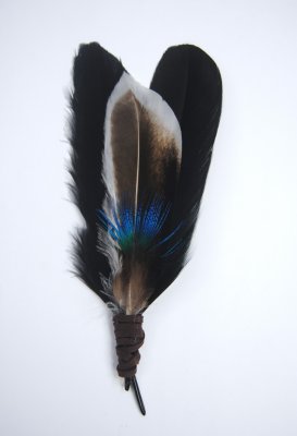 Smudge feather, Handmade